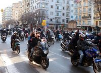Θεσσαλονίκη: Μηχανοκίνητη πορεία κατά του αυριανού συλλαλητηρίου για το Σκοπιανό (pics)
