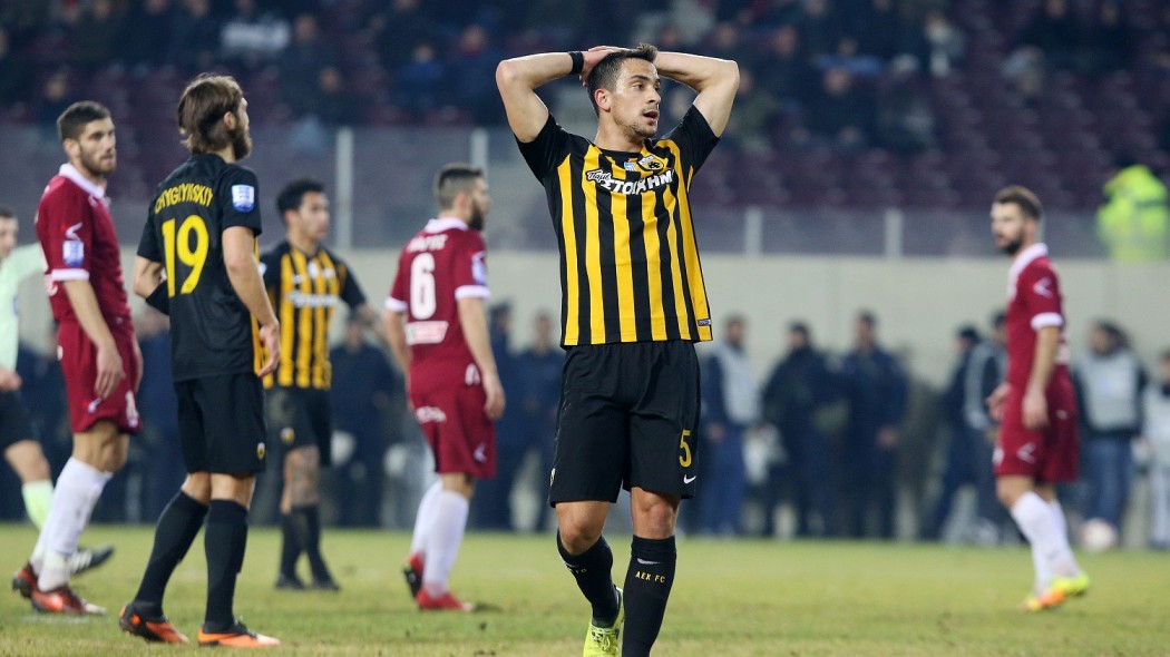 ΑΕΛ – ΑΕΚ 0-0: ”Στάση” στη Λάρισα για την ΑΕΚ