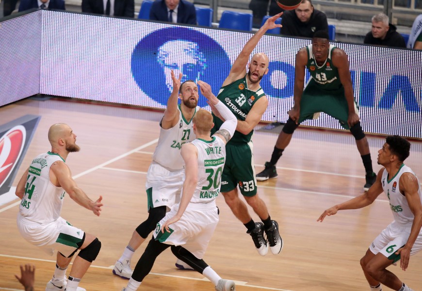 Παναθηναϊκός – Ζαλγκίρις 94-93: Θρίλερ στο ΟΑΚΑ, ηγέτης Καλάθης!