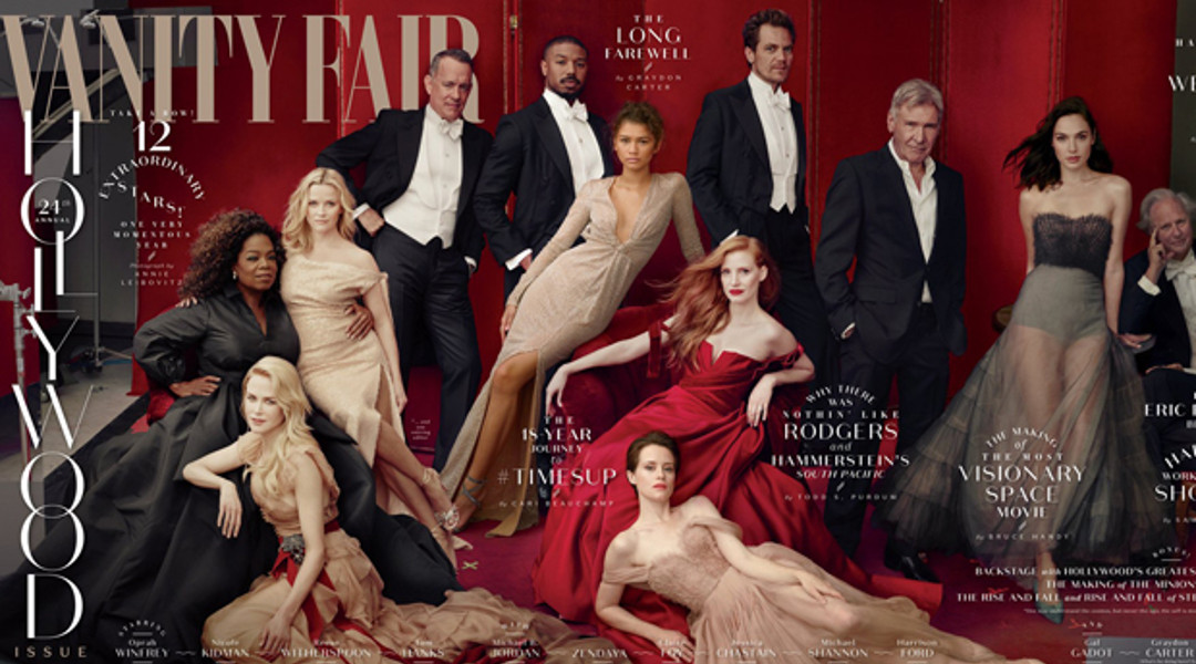 Vanity Fair: Επικό fail photoshop στη φωτογραφία των Όσκαρ (pics)