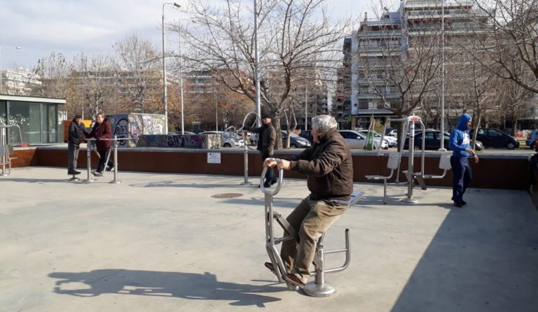 Θεσσαλονίκη: Νέο υπαίθριο γυμναστήριο στην παραλία