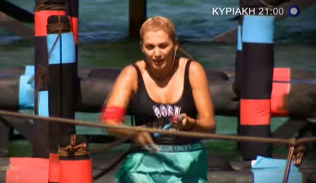Survivor 2: Οι επιδόσεις της Σπυροπούλου στο αγώνισμα, τα νεύρα και ο τραυματισμός (vid)