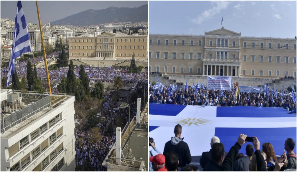 Live: Πλημμύρισε το Σύνταγμα – Από όλη την Ελλάδα για τη Μακεδονία (pics)