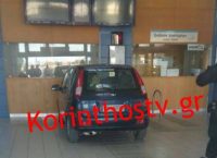 Κόρινθος: Αυτοκίνητο “εισέβαλε” στον Προαστιακό (pic &vid)