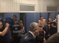 ΠΑΟΚ: Το πάρτι στα αποδυτήρια για την πρόκριση (vid)