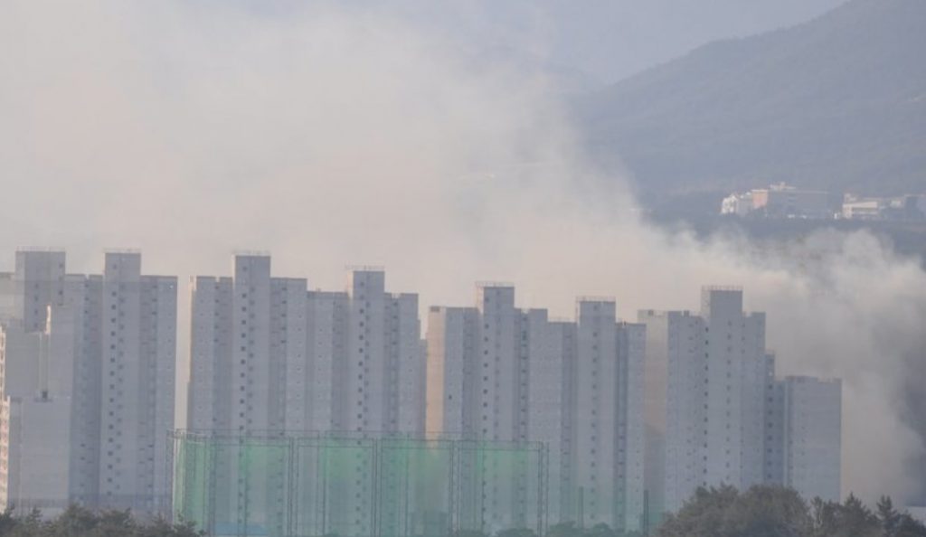 Πυρκαγιά στο Ολυμπιακό Χωριό της Νότιας Κορέας