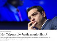 FAZ: Χειραγωγεί ο Τσίπρας την Δικαιοσύνη;