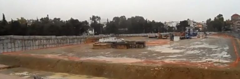 ΑΕΚ: Εργασίες υπό βροχή (vid)