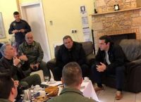Στην 135 Σμηναρχία Μάχης της ΠΑ στη Σκύρο ο Αλέξης Τσίπρας και ο Πάνος Καμμένος