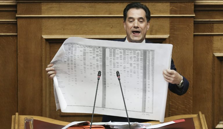 Άδωνις Γεωργιάδης για Novartis: Παπασπύρου, Παπαγγελόπουλος και Τσίπρας έχουν στήσει αυτή την σκευωρία (vid)