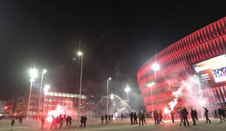 Επεισόδια στο Μπιλμπάο με οπαδούς της Σπαρτάκ (vids)