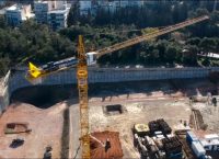 ΑΕΚ: Πλάνα από ψηλά με τον ”κιτρινόμαυρο” γερανό! (vid)