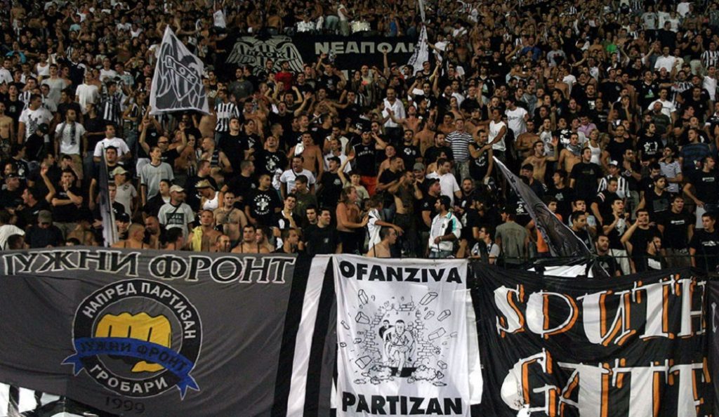 Από το πρωί στην Τούμπα και Σέρβοι οπαδοί της Παρτιζάν