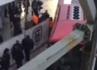 Η άφιξη του Ολυμπιακού στην Τούμπα (vid)