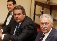 «Μακριά και αγαπημένοι» ο Φώτης Κουβέλης με τους δημοσιογράφους