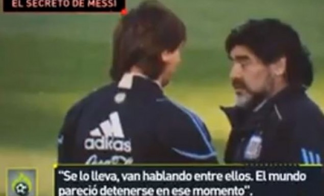 Το μυστικό του Μέσι για τα φάουλ είναι η συμβουλή του Μαραντόνα! (vid)