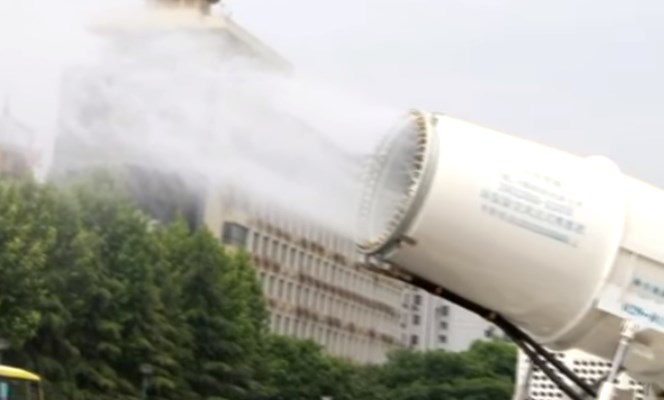 Παγκόσμια πατέντα: Τεράστια καμινάδα εξαφανίζει το νέφος