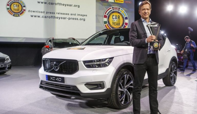 Volvo XC40: Αγκαλιά με τον τίτλο Ευρωπαϊκό Αυτοκίνητο της Χρονιάς 2018