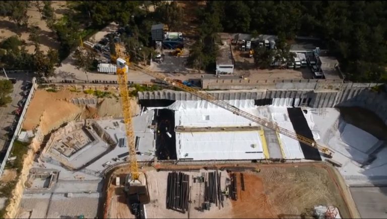 ΑΕΚ: Τα έργα στη Νέα Φιλαδέλφεια από ψηλά (vid)