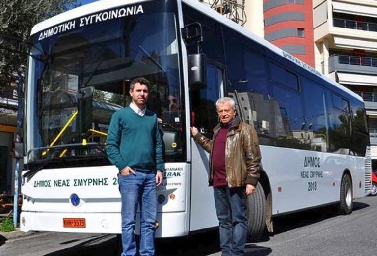 Με λεωφορεία τελευταίας τεχνολογίας η δημοτική συγκοινωνία Νέας Σμύρνης