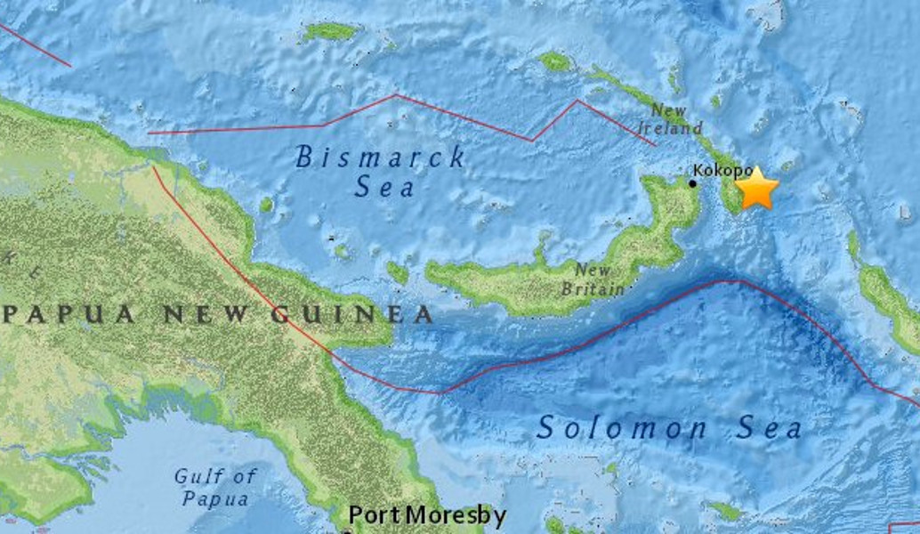Παπούα Νέα Γουινέα: Νέος σεισμός 7,1 Ρίχτερ