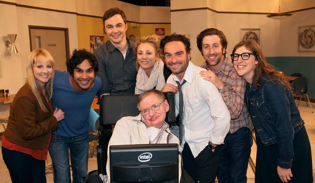 Big Bang Theory: Το αντίο των πρωταγωνιστών της σειράς στον Στίβεν Χόκινγκ (pic&vid)