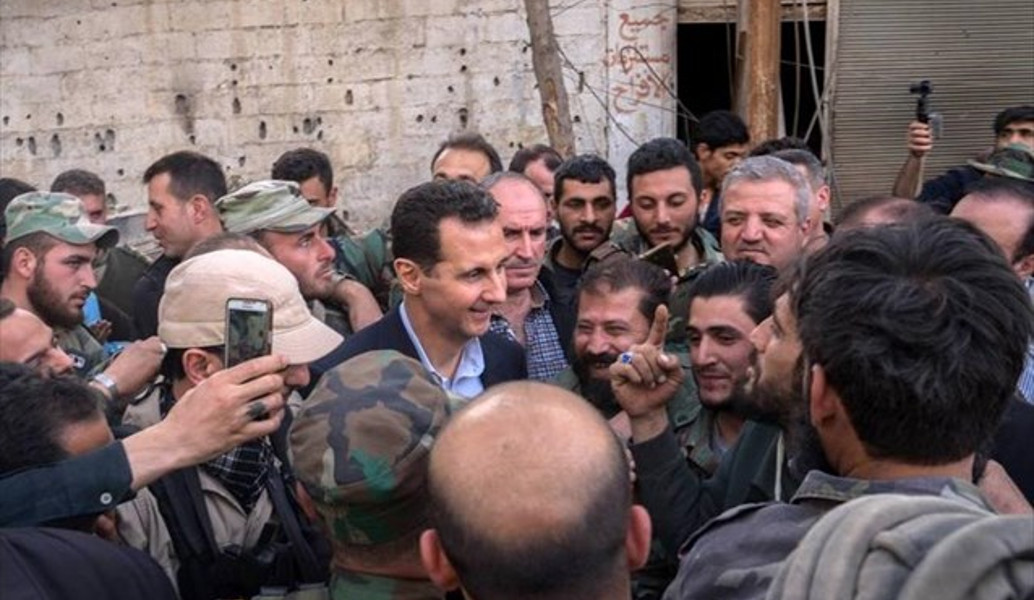 Συρία: Στην ανατολική Γούτα σήμερα ο Άσαντ (pic)