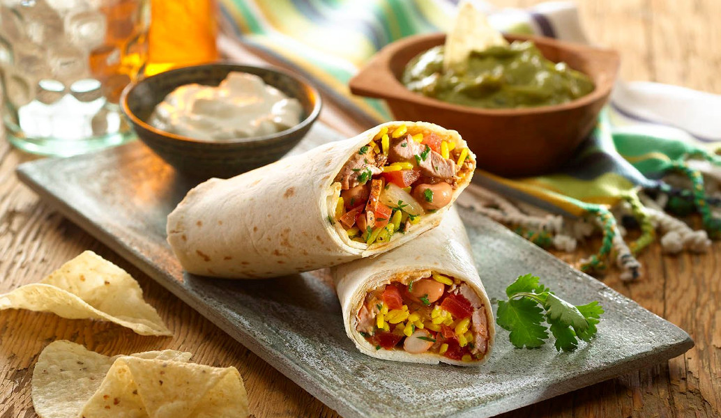 Burritos με κοτόπουλο, εύκολα και γευστικά