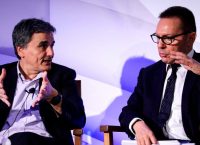 Ευκλείδης Τσακαλώτος – Γιάννης Στουρνάρας: Κόντρα για την επόμενη μέρα των μνημονίων