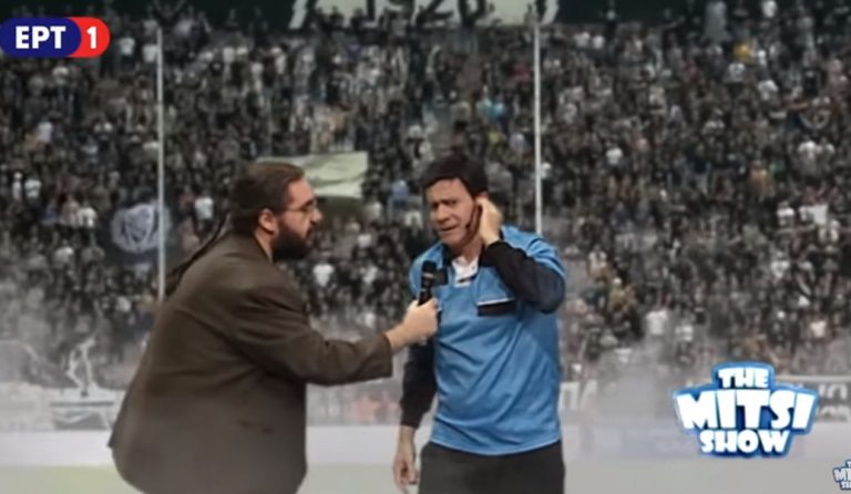 Επικός Μητσικώστας: “Ντύθηκε” Κομίνης και σχολίασε το ντέρμπι ΠΑΟΚ-ΑΕΚ (vid)