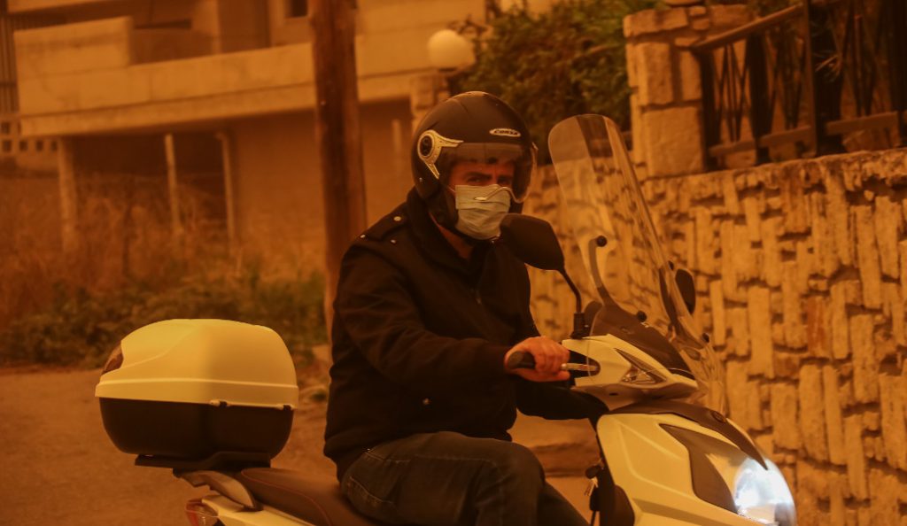 Μέχρι την Τετάρτη παραμένει η αφρικανική σκόνη στην Κρήτη