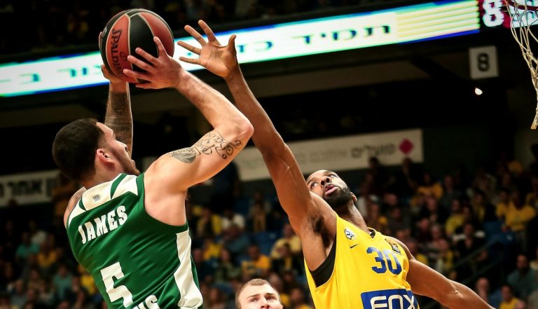 Μακάμπι – Παναθηναϊκός 75-76: Σόου Τζέιμς, τεράστια νίκη!