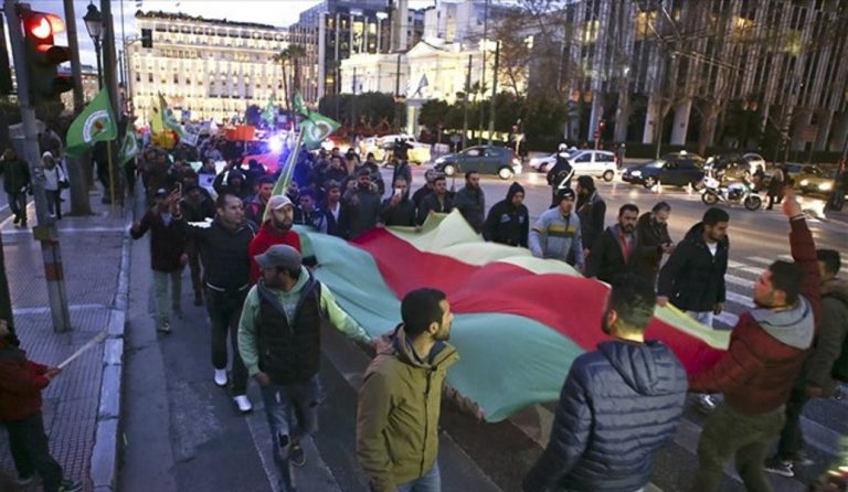 Διαδήλωση για την Αφρίν στα Προπύλαια το Σάββατο