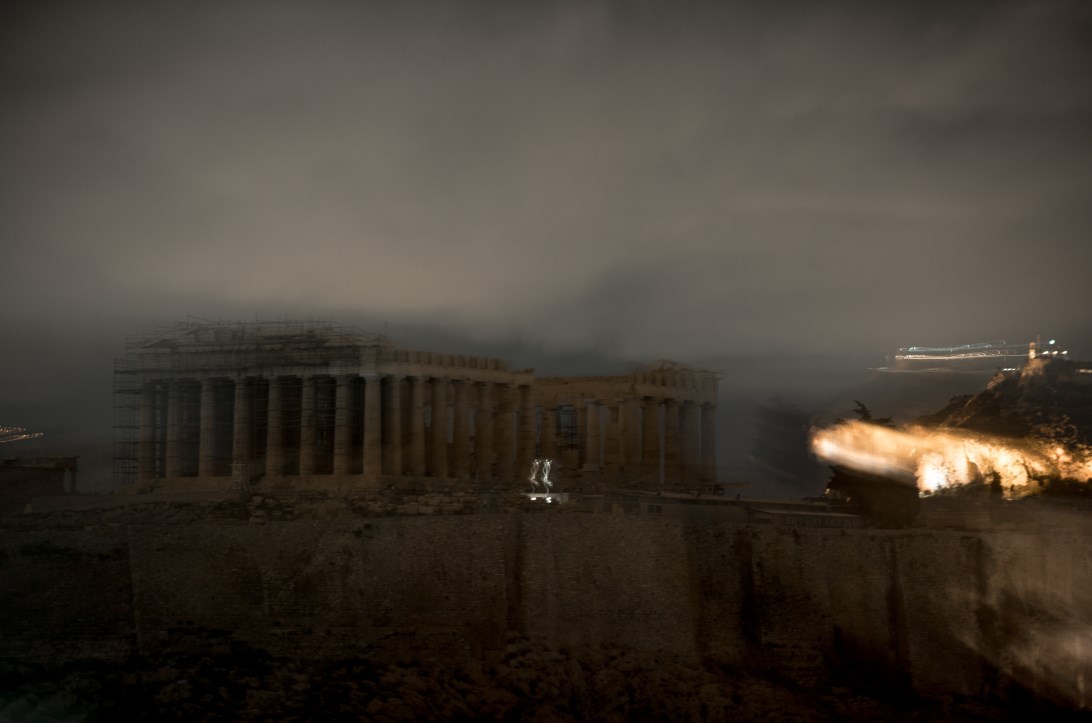 Ωρα της Γης: Και η Ακρόπολη στο σκοτάδι (pics)