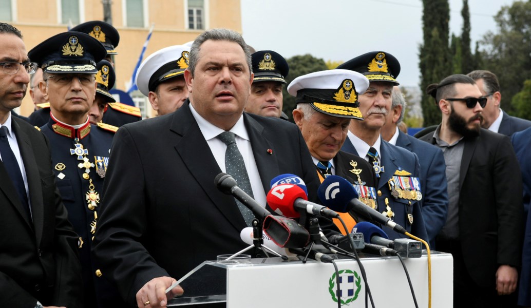 Πάνος Καμμένος: Θα συντρίψουμε όποιον τολμήσει να αμφισβητήσει την εθνική μας κυριαρχία (vid)