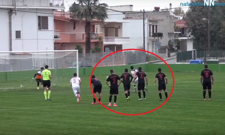 Απίθανη εκτέλεση πέναλτι στη Ναύπακτο (video)
