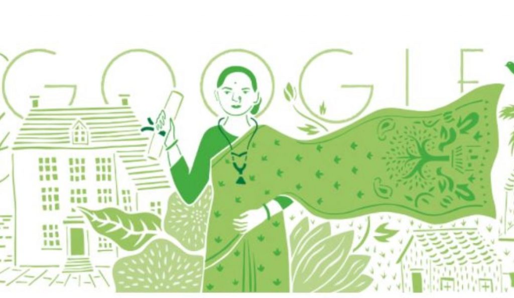 Doodle της Google: Αφιερωμένο στην πρώτη γυναίκα γιατρό της Ινδίας, Ανάνντι Γκοπάλ Τζόσι