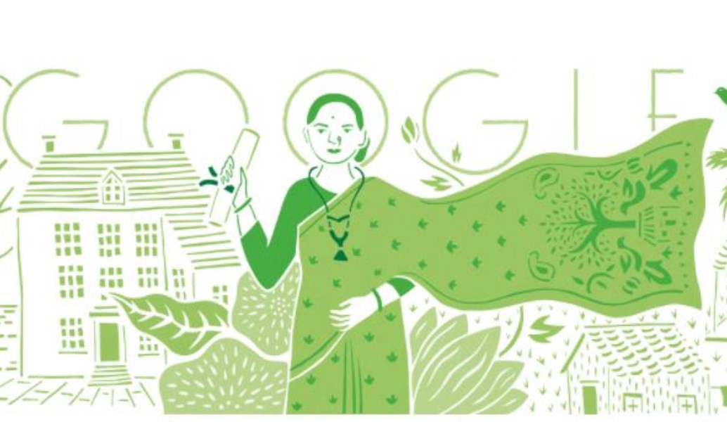 Doodle της Google: Αφιερωμένο στην πρώτη γυναίκα γιατρό της Ινδίας, Ανάνντι Γκοπάλ Τζόσι