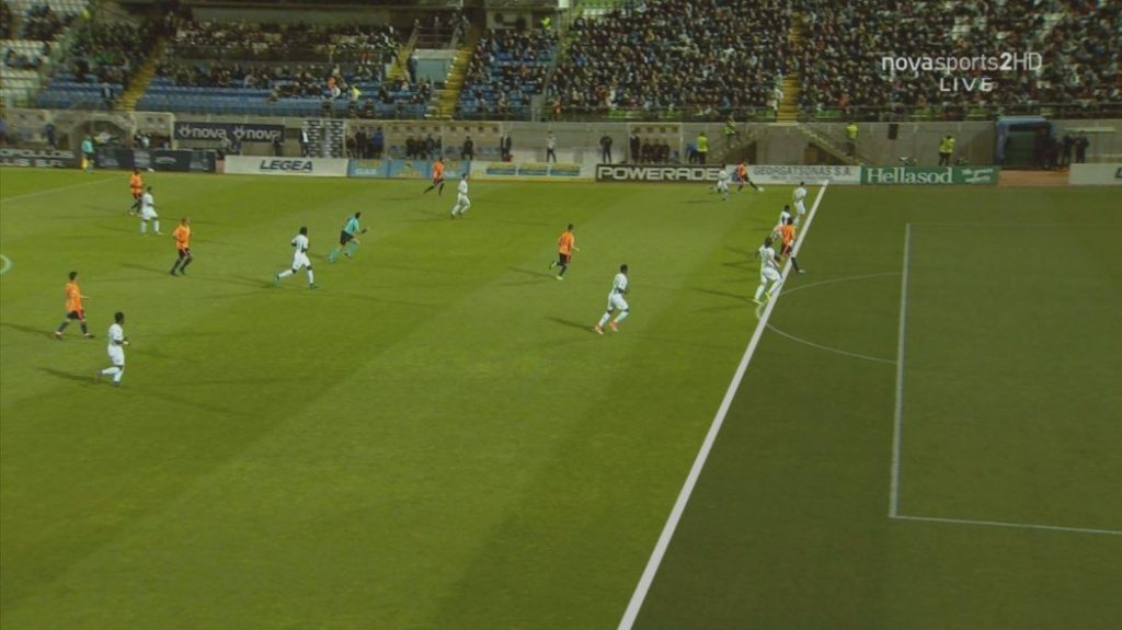 Οφσάιντ το 1-1 του Ολυμπιακού (pic)
