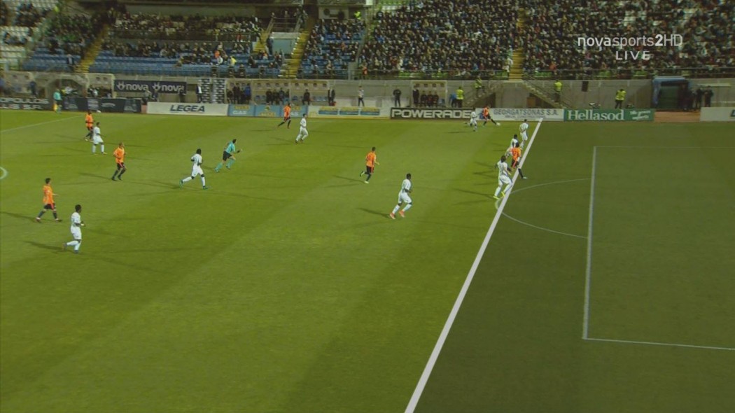 Οφσάιντ το 1-1 του Ολυμπιακού (pic)