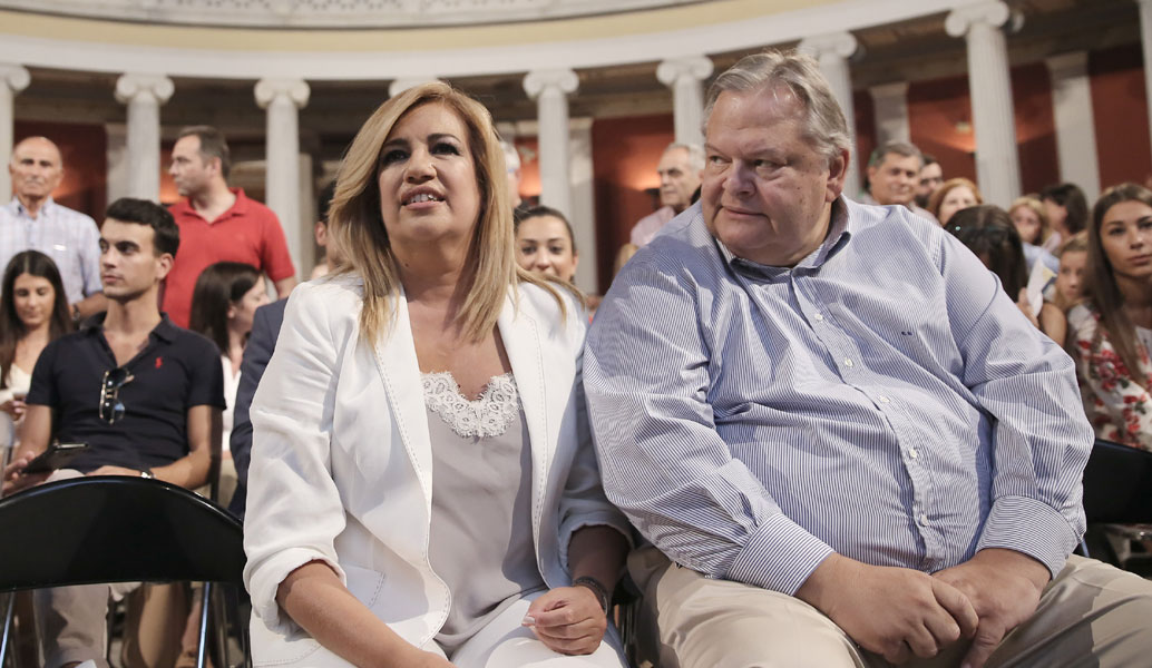 Αιχμές Βενιζέλου για τη τακτική της Γεννηματά για τη συνταγματική αναθεώρηση