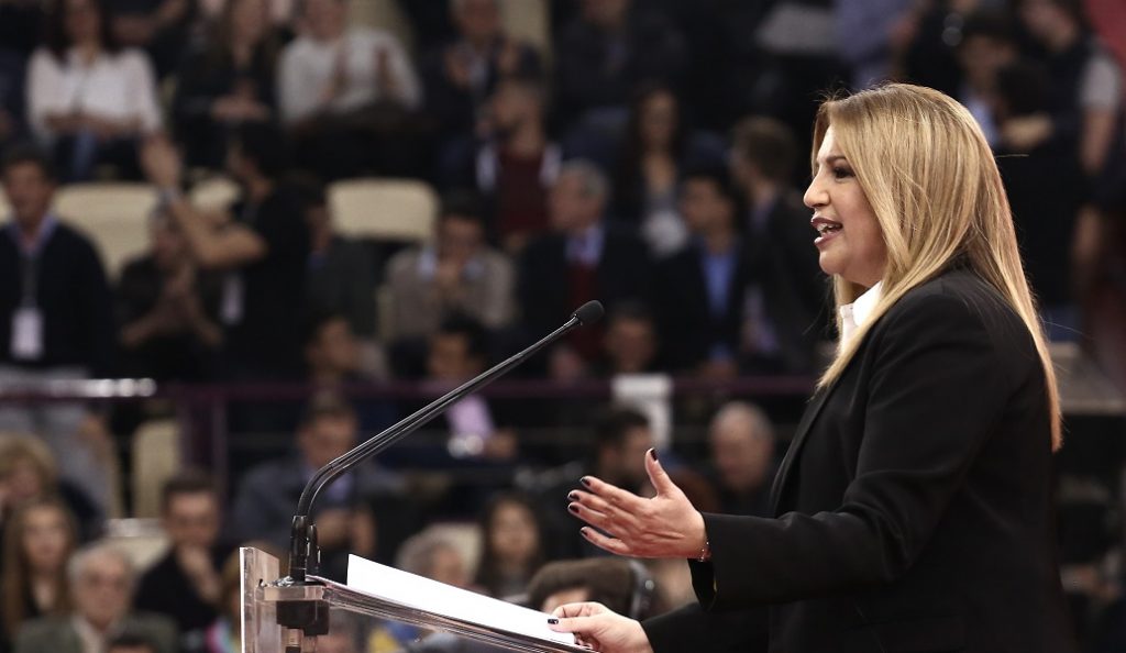 Γεννηματά: Είναι ρετρό πολιτική να έχεις τη δίψα για την εξουσία