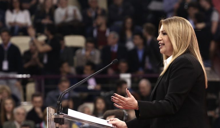 Γεννηματά: Είναι ρετρό πολιτική να έχεις τη δίψα για την εξουσία