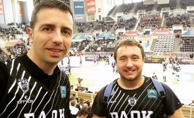 Δύο Ισπανοί στο γήπεδο του ΠΑΟΚ