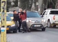 Ξύλο μεταξύ οδηγών… έξω από το γήπεδο της ΑΕΚ (vid)