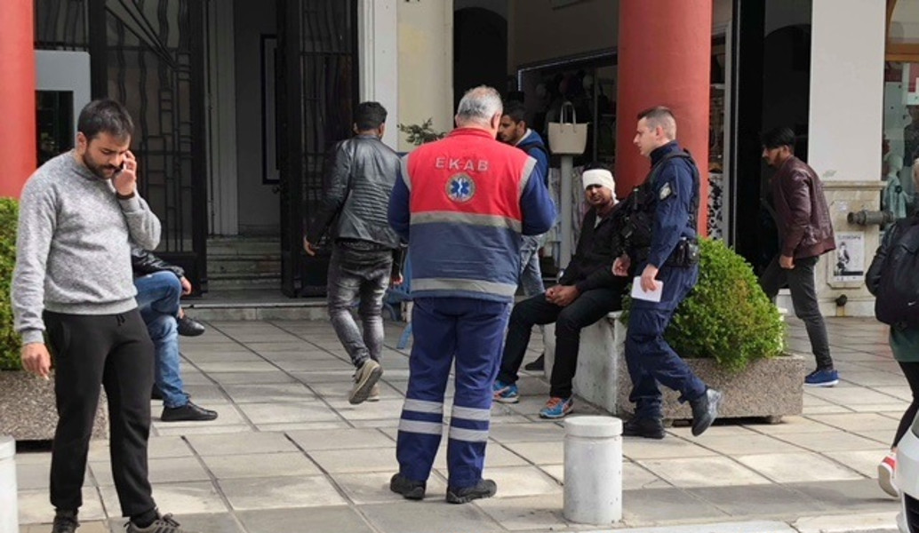 Θεσσαλονίκη: Άγρια συμπλοκή αλλοδαπών στο κέντρο της πόλης (pics)
