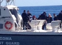 Με σκάφος του λιμενικού ο Τσίπρας στην Τήλο (pics)