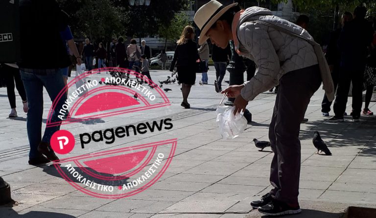 Ρεπορτάζ: Κινέζοι καθαρίζουν την πλ. Συντάγματος από τα αποτσίγαρα (pics)