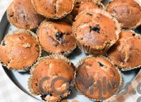 Μάφινς με μύρτιλα, για να γλυκαθούμε