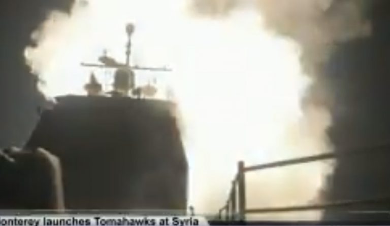 Το Πεντάγωνο δημοσιοποίησε βίντεο από την επίθεση στη Συρία